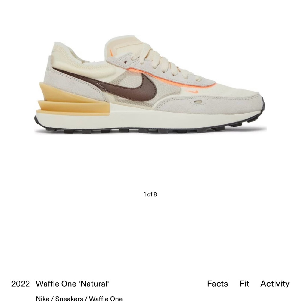 Boy’s Nike Waffle One Tennis Shoes